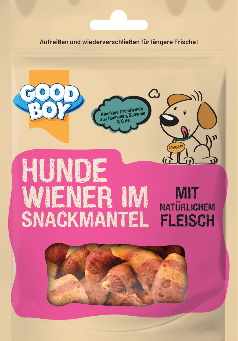 Good Boy Hunde-Wiender im Snackmantel
