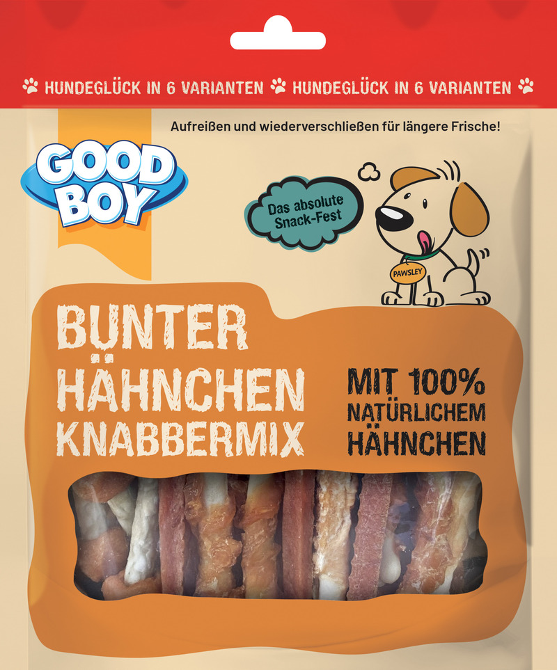 Good Boy Bunter Hähnchen Knabbermix