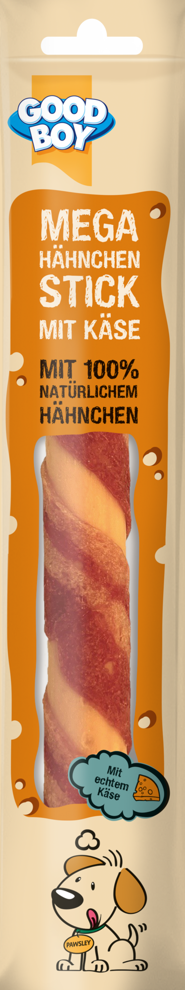 Good Boy Mega Hähnchen Stick mit Käse