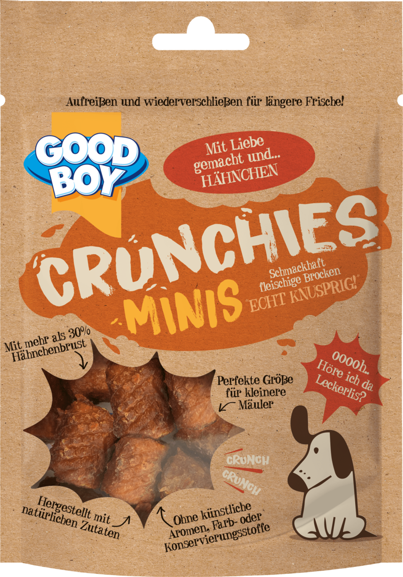 Crunchies Minis mit Hänchen