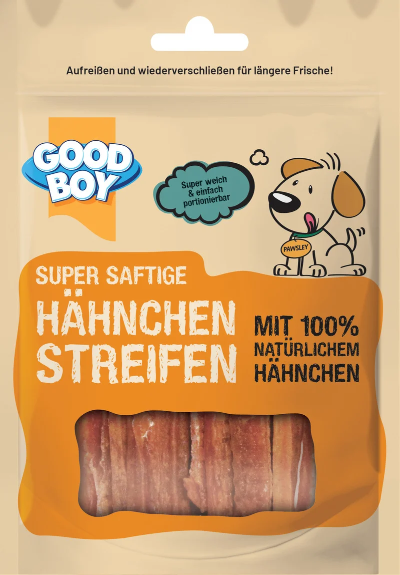 Good Boy Super Saftige Hähnchen-Streifen